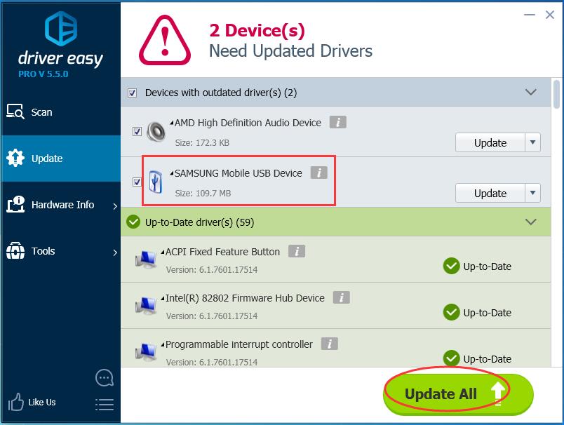 Update Usb Drivers Windows 10